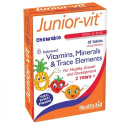 HealthAid Junior-Vit Chewable Tablets 30