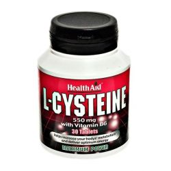HealthAid L-Cysteine 550mg tablets 30