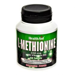 HealthAid L-Methionine 550mg tablets 60