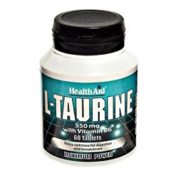 HealthAid L-Taurine 550mg tablets 60