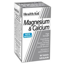 HealthAid Magnesium + Calcium tablets 90