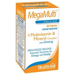 HealthAid Mega-Multi (with Ginseng) Tablets 30