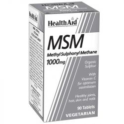HealthAid MSM 1000mg Tablets 90