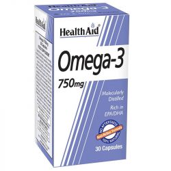 HealthAid Omega 3 750mg Capsules 30