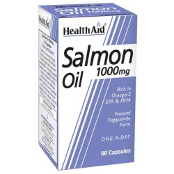 HealthAid Salmon Oil 1000mg Capsules 60