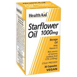 HealthAid Starflower Oil 1000mg (23% GLA) Capsules 30