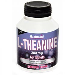 HealthAid L-Theanine 200mg Tablets 60