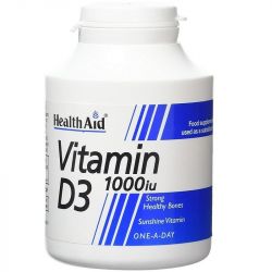 HealthAid Vitamin D3 1000iu Tablets 1000