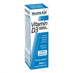 HealthAid Vitamin D3 Spray 1000iu 20ml