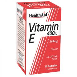 HealthAid Vitamin E 400iu Natural Vegicaps 30