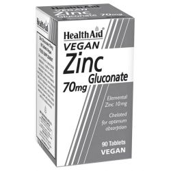 HealthAid Zinc Gluconate 70mg Tablets 90