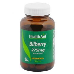 HealthAid Bilberry 275mg tablets 30
