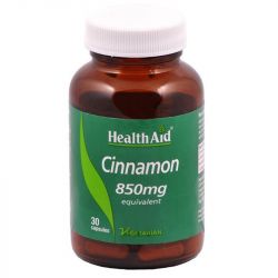 HealthAid Cinnamon 850mg tablets 30