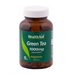 HealthAid Green Tea Extract 1000mg Tablets 60