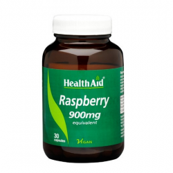 HealthAid Raspberry 900mg Vegicaps 30