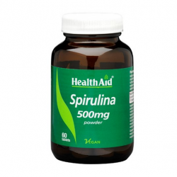 HealthAid Spirulina 500mg tablets 60