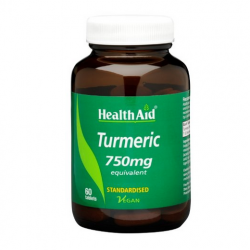 HealthAid Turmeric 750mg tablets 60