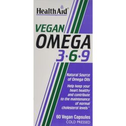HealthAid Vegan Omega 3-6-9 Capsules 60