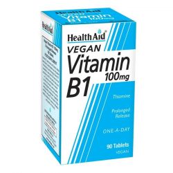 HealthAid Vitamin B1 100mg Prolonged Release Tabs 90