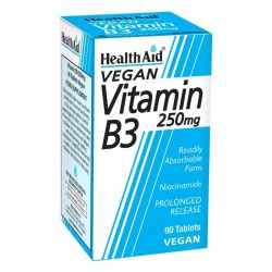 HealthAid Vitamin B3 250mg Prolonged Release Tabs 90