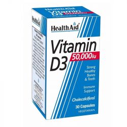 HealthAid Vitamin D3 50,000iu Capsules 30