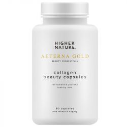 Higher Nature Aeterna Gold Collagen Beauty Capsules 90