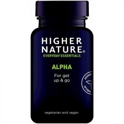 Higher Nature Alpha (Acertyl-L-Carnitine 250mg & Alpha Lipoic Acid 100mg) Capsules 90