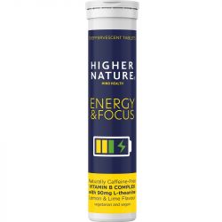 Higher Nature Energy & Focus Effervescent Tabs 10