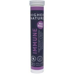 Higher Nature Immune Effervescent 20 Tablets