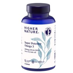 Higher Nature Super Potency Omega 3 Caps 60