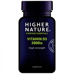 Higher Nature Vitamin D3  2000iu 120 caps
