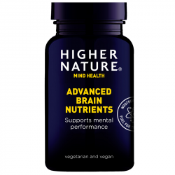 Higher Nature Advanced Brain Nutrients Vegetable Capsules 180