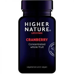 Higher Nature Cranberry Extract 500mg Vegetable Capsules 90
