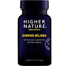 Higher Nature Ginkgo Biloba 6000 Vegetable Tablets 90