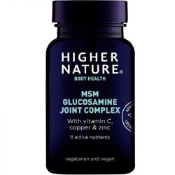 Higher Nature MSM Glucosamine Joint Complex Vegitabs 90