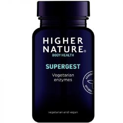 Higher Nature SuperGest Vegetable Capsules 90