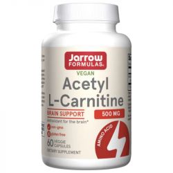Jarrow Formulas Acetyl L-Carnitine 500mg Vegicaps 60