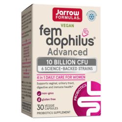 Jarrow Formulas Fem-Dophilus Advanced (Refrigerated) 10Bn CFU Capsules 30