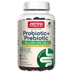 Jarrow Formulas Probiotic + Prebiotic Blackberry Gummies 60