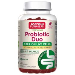 Jarrow Formulas Probiotic Duo Raspberry Gummies 60