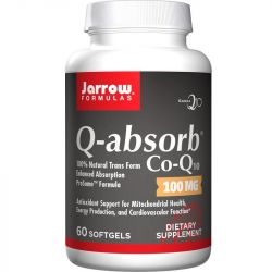 Jarrow Formulas Q-absorb 100mg Softgels 60