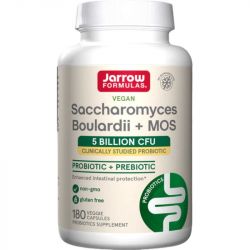 Jarrow Formulas Saccharomyces Boulardii + MOS Vcaps 180