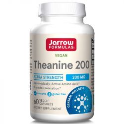 Jarrow Formulas Theanine 200mg Vegicaps 60