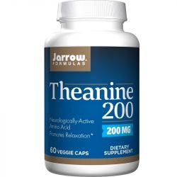 Jarrow Formulas Theanine 200mg Vegicaps 60