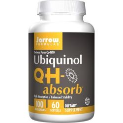 Jarrow Formulas Ubiquinol QHabsorb 100mg Softgels 60