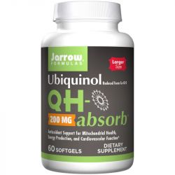 Jarrow Formulas Ubiquinol QHabsorb 200mg Softgels 60