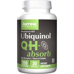 Jarrow Formulas Ubiquinol QHabsorb 200mg Softgels 30