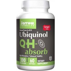 Jarrow Formulas Ubiquinol QHabsorb 200mg Softgels 60