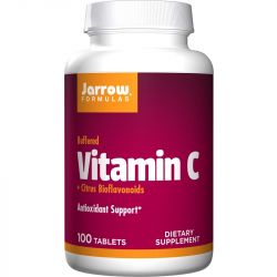 Jarrow Formulas Vitamin C (Buffered) + Citrus Bioflavonoids 750mg Tabs 100
