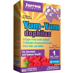 Jarrow Formulas YumYum Dophilus 1 Billion Chew Tabs 60
